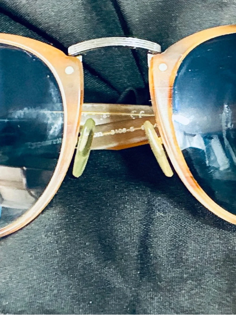 Persol PO3108S Typewriter Edition Glass Polarized Sunglasses New Case